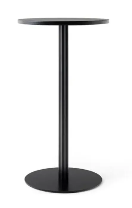 Exclusieve Aanbieding Audo Copenhagen Harbour Column Circular bartafel-Zwart eiken zwart-∅ 60 cm