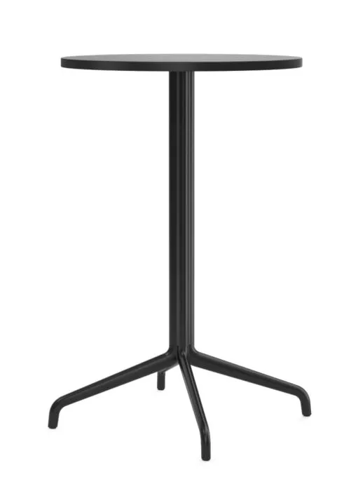 Audo Copenhagen Harbour Column Star Base countertafel-∅ 60 cm-Zwart eiken zwart Merkproduct