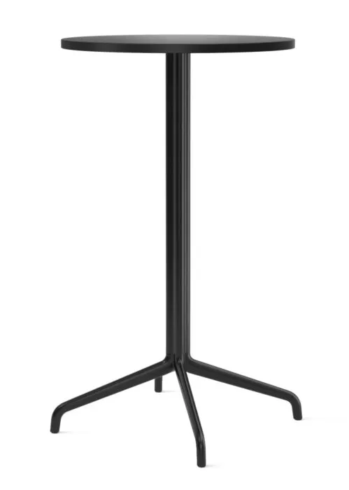 Audo Copenhagen Harbour Column Star Base bartafel-∅ 60 cm-Charcoal linoleum Laatste Kans
