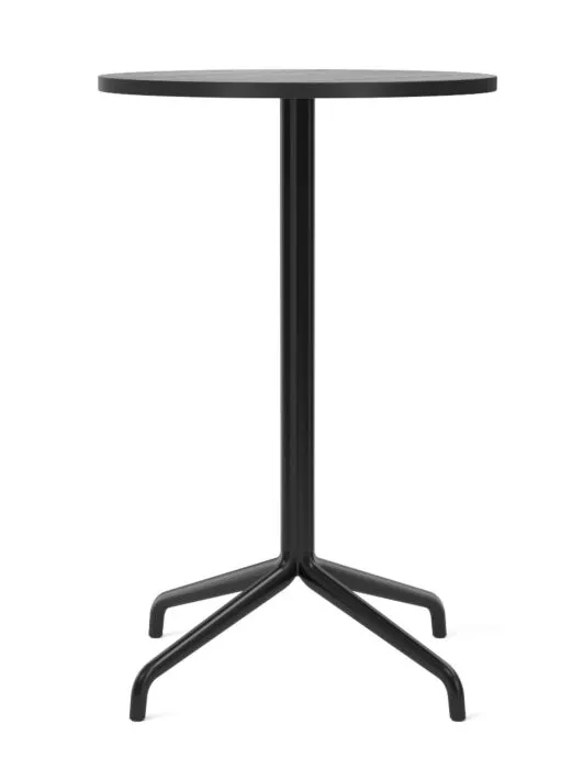 Audo Copenhagen Harbour Column Star Base bartafel-∅ 60 cm-Zwart eiken zwart Actieprijs