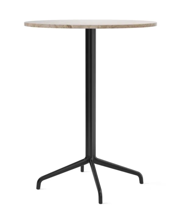 Audo Copenhagen Harbour Column Star Base bartafel-∅ 80 cm-Kunis breccia Hoge Kwaliteit