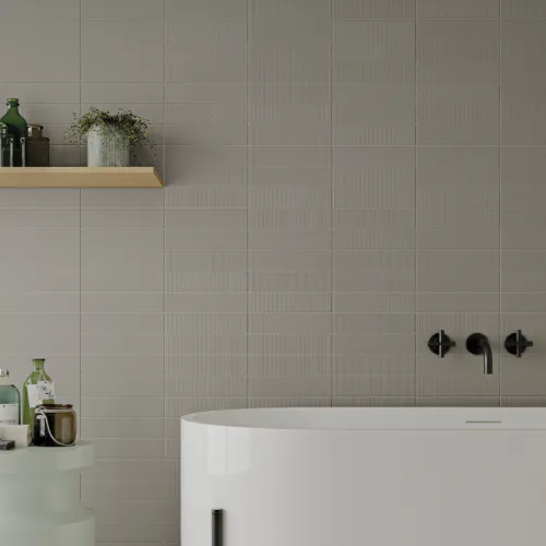 Liso mat grijs grey strakke tegel met rechte randen 6,2 x 25 cm per 0,45 m2 Beste Prijs