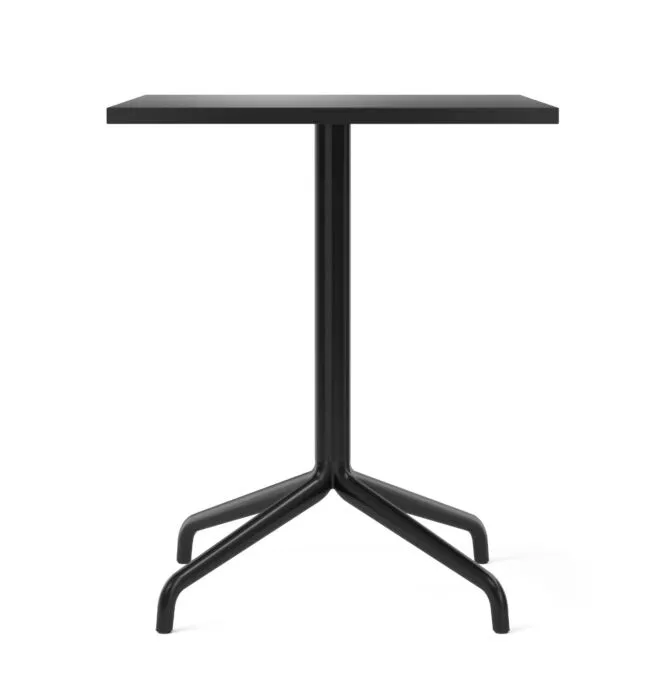 Audo Copenhagen Harbour Column 60x70 Star Base eettafel-Charcoal linoleum Voordeelprijs