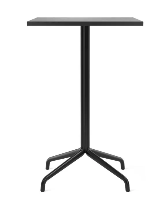 Audo Copenhagen Harbour Column 60x70 Star Base countertafel-Zwart eiken zwart Koopje