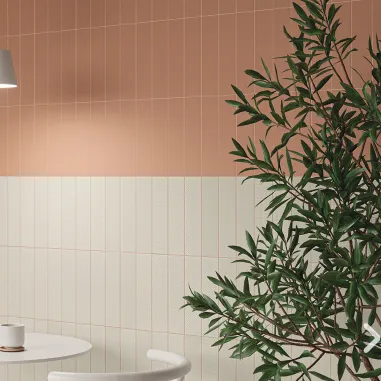 Liso parelmoer wit pearl strakke tegel met rechte randen 6,2 x 25 cm per 0,45 m2 Seizoensaanbieding