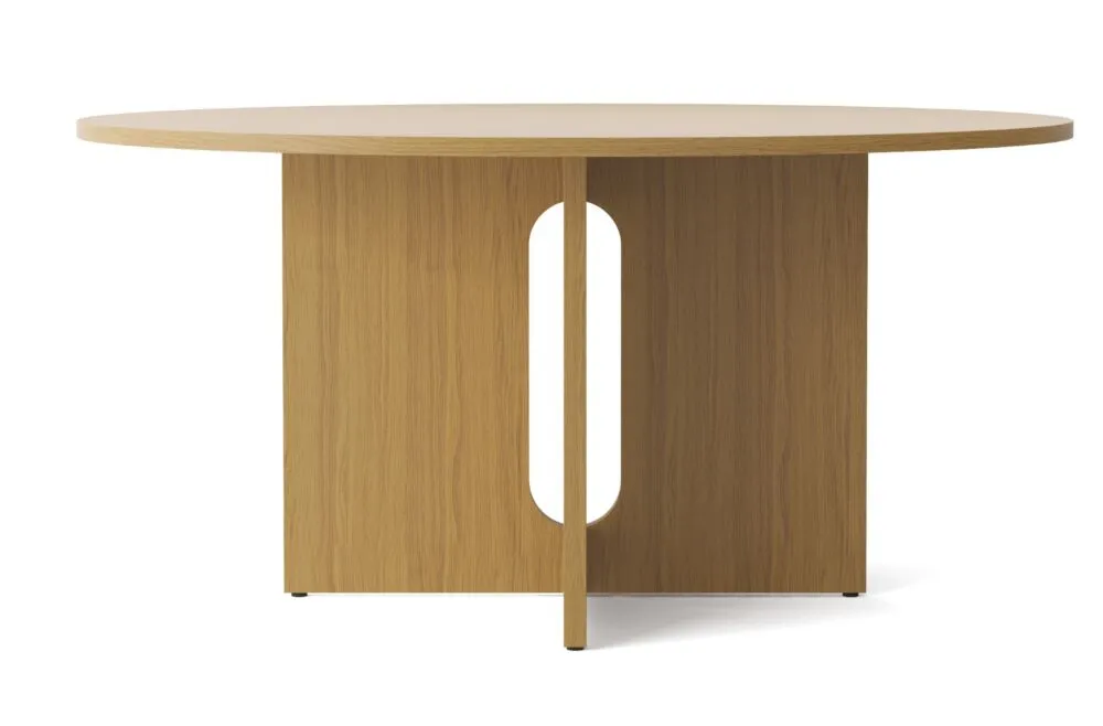 Audo Copenhagen Androgyne Round eettafel-∅ 150 cm-Eiken naturel Laatste Versie