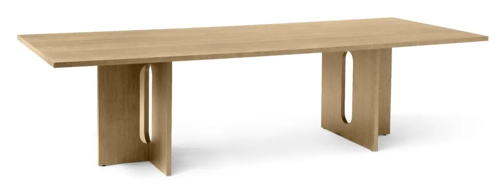 Uitverkoop Audo Copenhagen Androgyne Rectangular eettafel-280x110 cm-Eiken naturel