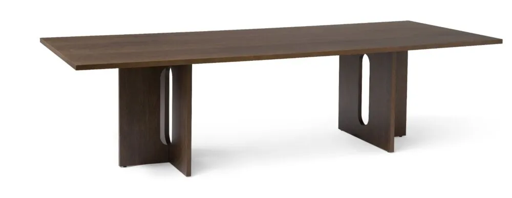 Audo Copenhagen Androgyne Rectangular eettafel-280x110 cm-Donker eiken Aanbieding