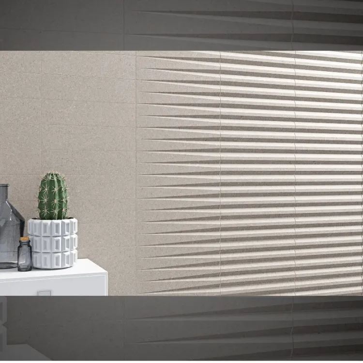Liso XL to stripes zandkleur stonelook wandtegel 7,5 x 30 cm per 0,4m2 Koopje