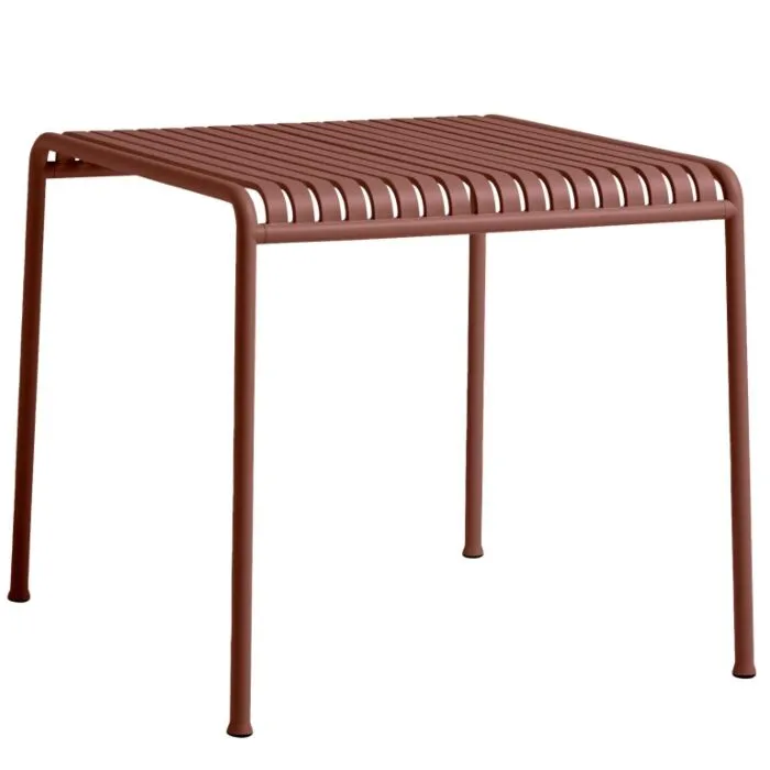 HAY Palissade tuintafel 90x82 cm-Iron Red Favoriet