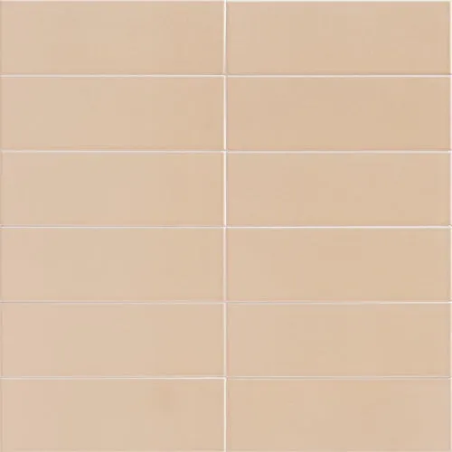 mat perzikroze wandtegel Peach 10 x 30 cm per m2 Flitsaanbieding
