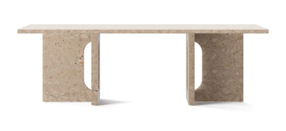 Hoge Kwaliteit Audo Copenhagen Androgyne Stone/Marble salontafel-Kunis breccia