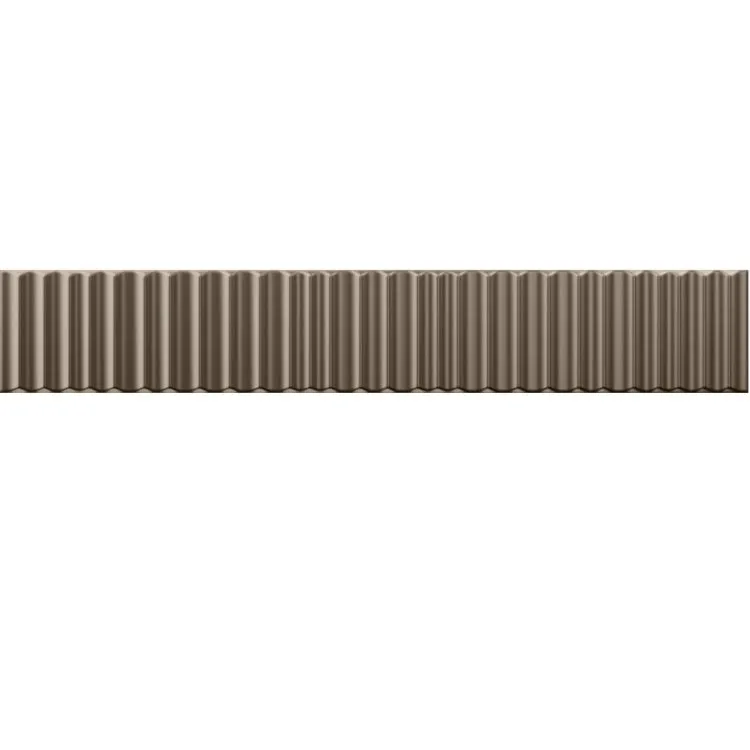 Metallic reliëf wandtegel zilver 5x30cm Flitsaanbieding