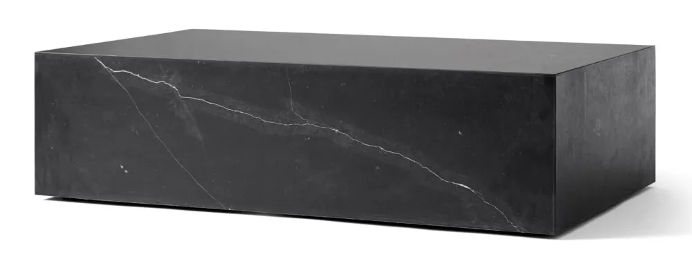 Audo Copenhagen Plinth Low salontafel-Nero Marquina Hete Deal