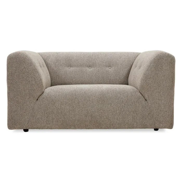HKliving Vint bank element loveseat-Beige Betaalbaar