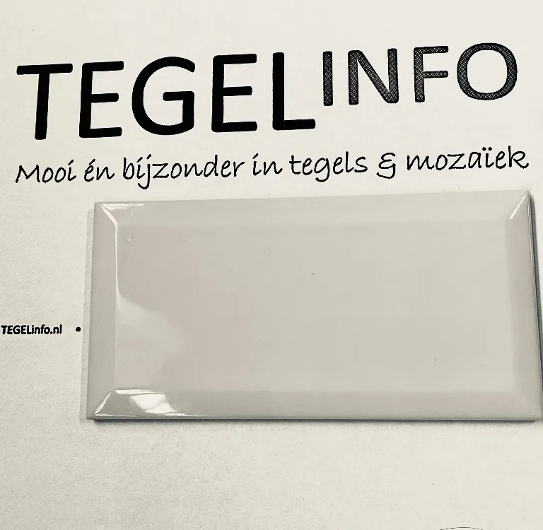 Must-Have Metrotegel 10 x 20 cm lichtgrijs glanzend per m2