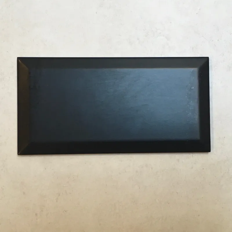 Hete Deal Metrotegel black zwart mat 10 x 20 cm per m2