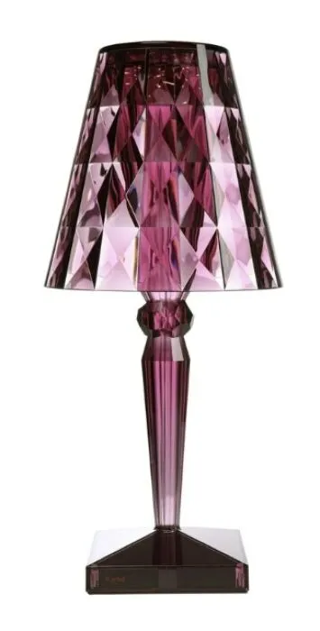Shop Nu Kartell Big Battery draagbare tafellamp-Plum