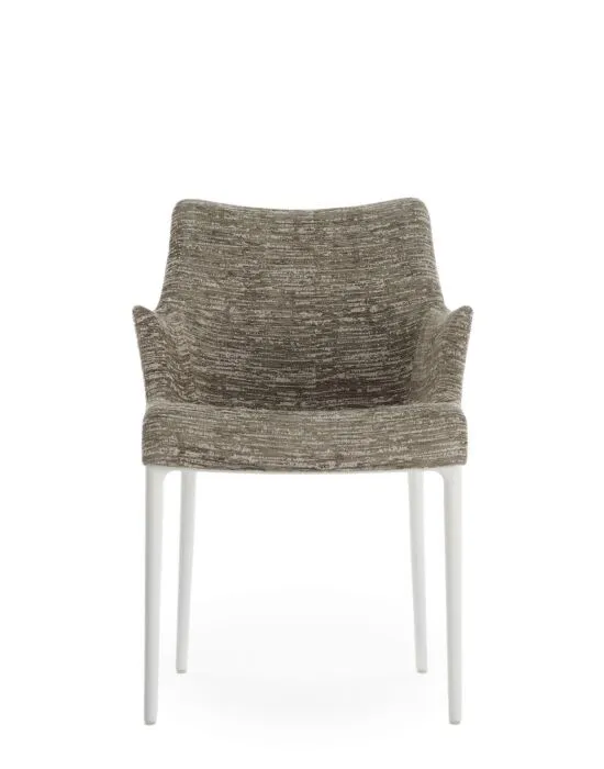 Kartell Eleganza Nia eetkamerstoel-Wit-Dove Grey Aanbieding