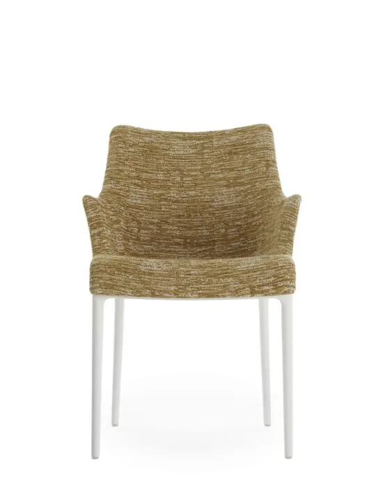 Must-Have Kartell Eleganza Nia eetkamerstoel-Wit-Mustard