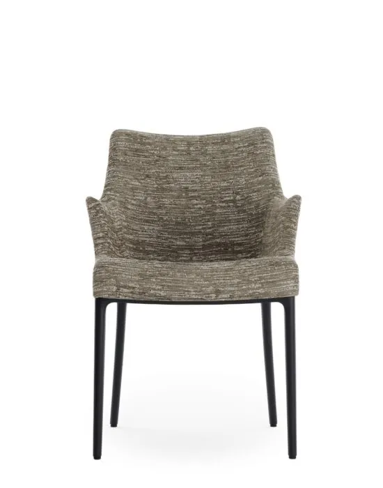 Kartell Eleganza Nia eetkamerstoel-Zwart-Dove Grey Exclusieve Aanbieding