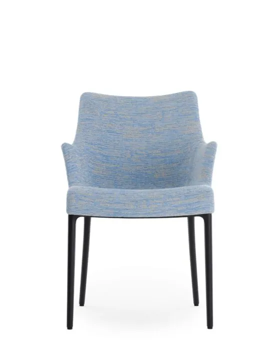 Shop Nu Kartell Eleganza Nia eetkamerstoel-Zwart-Sky Blue