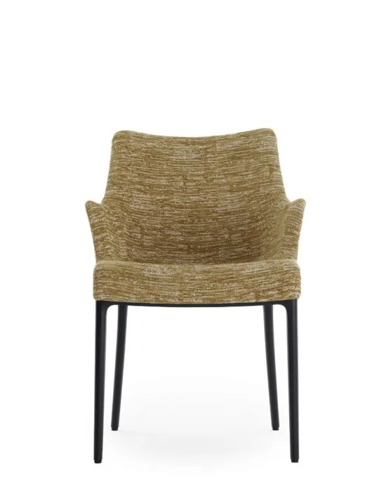 Kartell Eleganza Nia eetkamerstoel-Zwart-Mustard Goedkoop
