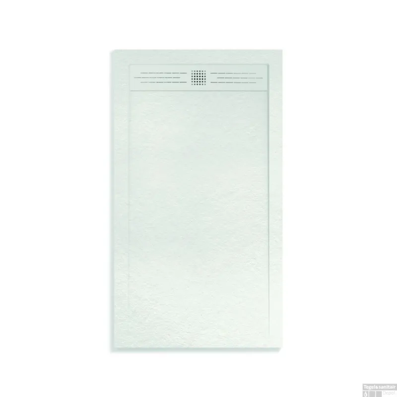 Douchebak BWS Veroni Elite 180x90 cm Composietsteen Wit Shop Nu
