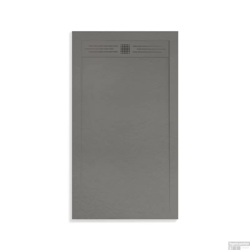 Nu Kopen Douchebak BWS Veroni Elite 180x90 cm Composietsteen Grijs