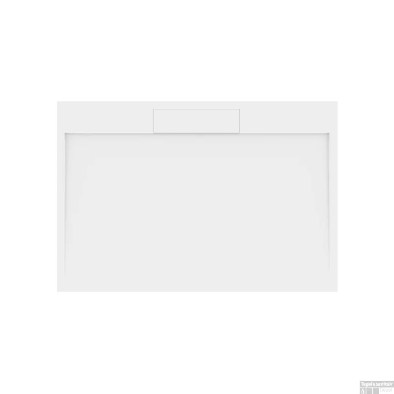 Bestel Nu Douchebak Gegoten Marmer Sapho Irena 130x90x3.5 cm Rechthoek Wit