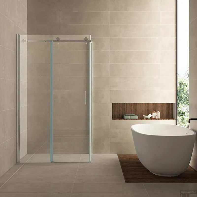 Laatste Versie Douchecabine Wiesbaden met schuifdeur 140x100cm 8mm NANO coating
