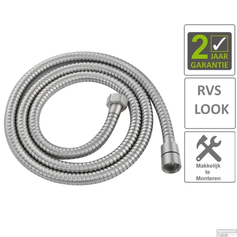 Alleen Vandaag BWS Doucheslang Hera 150 cm RVS