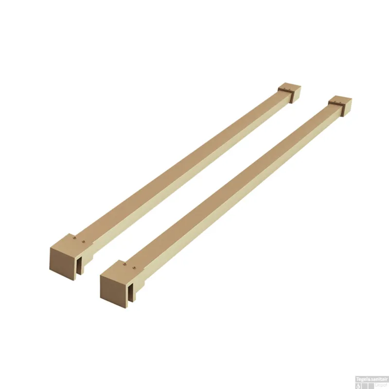 2x Stabilisatiestang Wiesbaden Slim 120 cm Messing Goud Goedkoop