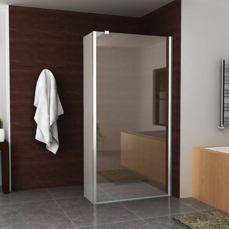 BWS Zijwand Geheel Mat Glas 35x200 cm 10mm NANO Coating Exclusieve Aanbieding