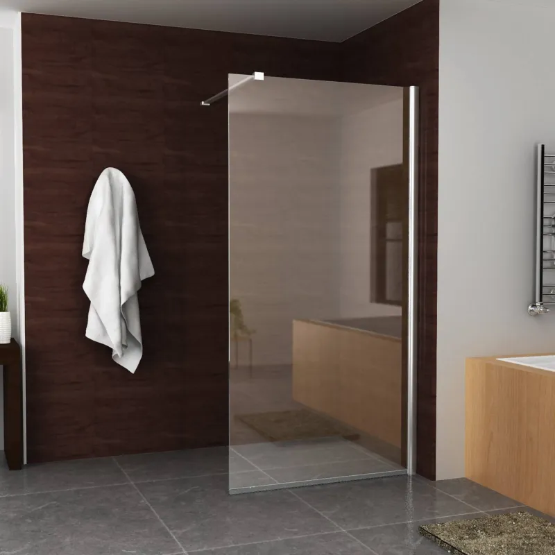 BWS Apollo Inloopdouche met Muurprofiel 50x200cm Nano Glas 10mm Betaalbaar