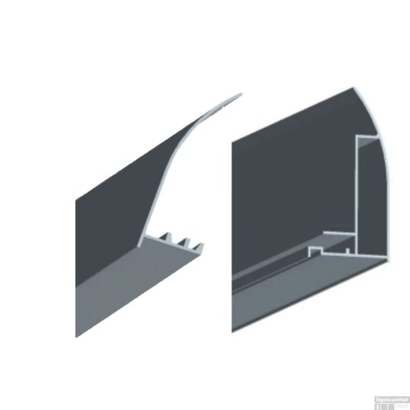 Tijdelijk Beschikbaar Aluminium Wandprofiel Best Design voor Erico 3875240-3875250