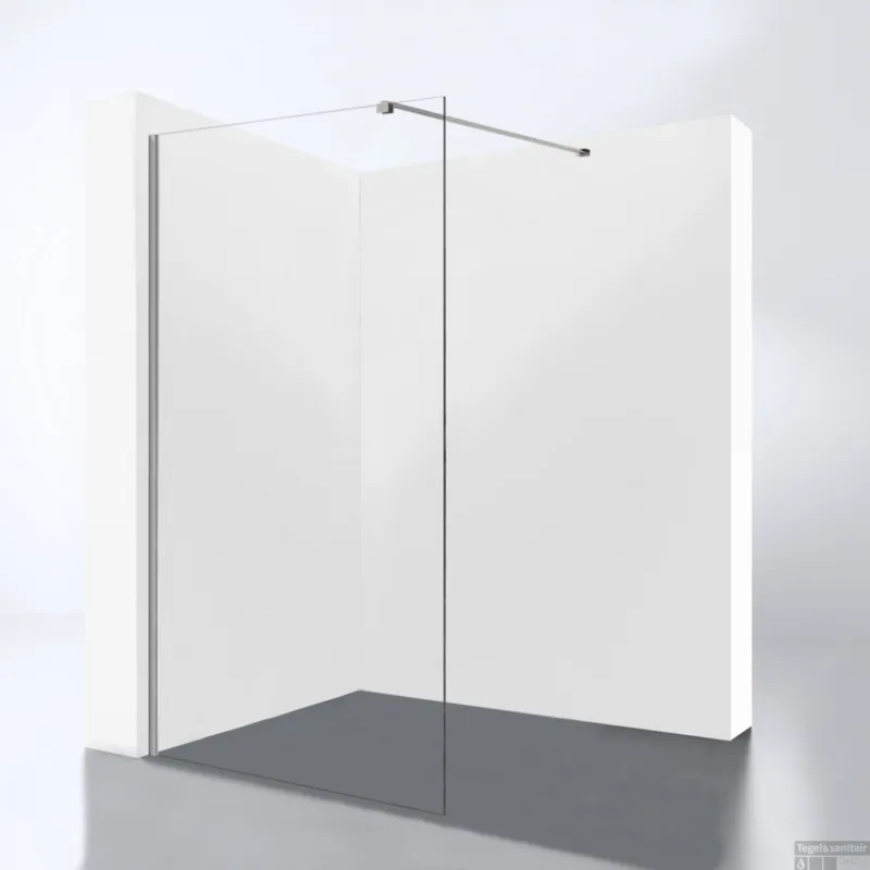 Betaalbaar Inloopdouche Best Design Dalis 60x200cm 8mm Nano Glas Chroom