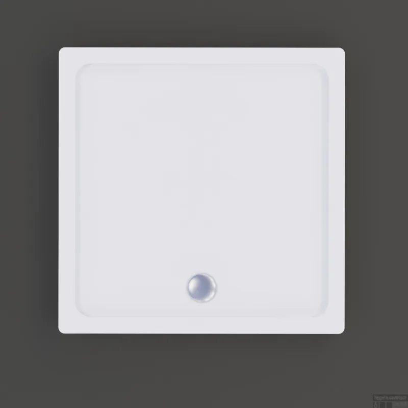 Beperkt Aanbod Douchebak BWS Racer Vierkant Acryl 90x90 cm Wit OP=OP