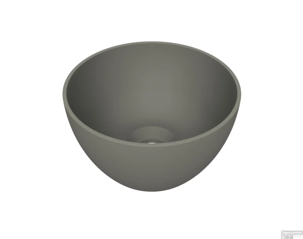 Nieuw Arqua Opbouw Waskom Olivia Rond 22x22x12CM Mat Beton
