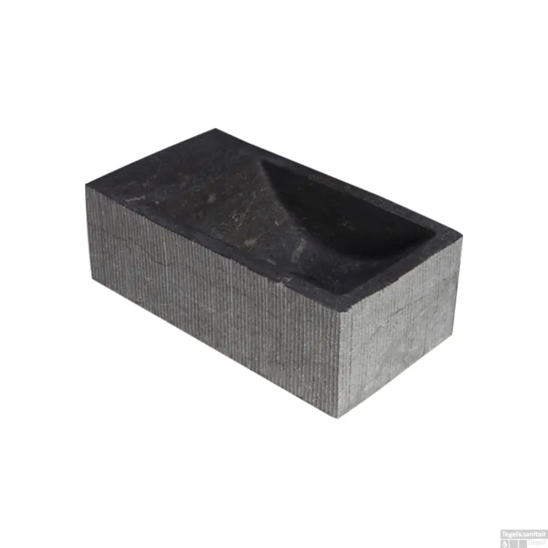 Forzalaqua Kalmar XS Hardsteen Gefrijnd Met Kraangat Links 29X16X10 cm Actieprijs