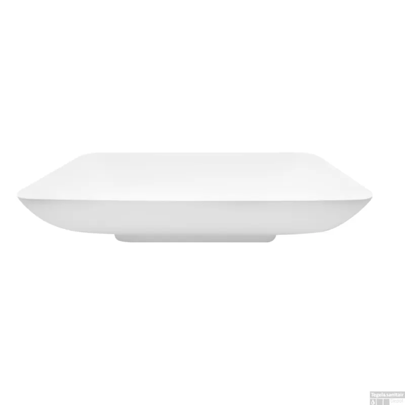 Rechtstreeks Van De Fabrikant Waskom BWS Wanda Solid Surface Opbouw 60x36 cm Wit