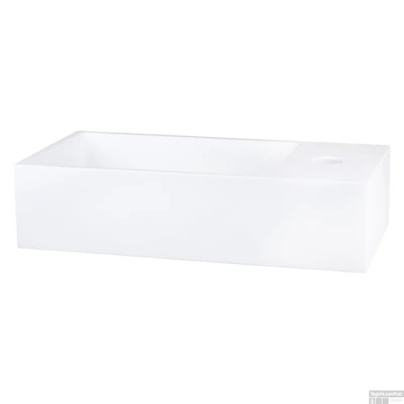 Laatste Kans Fontein Differnz Solid Surface 36x18.5x9 cm Wit