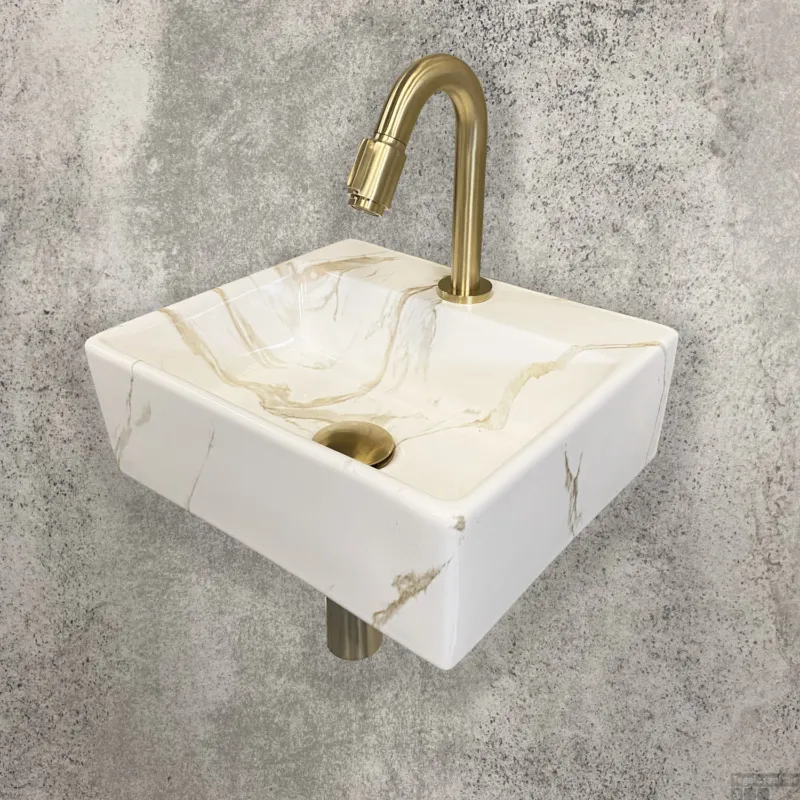 Fonteinset Wiesbaden Leto 33.5x29x11.5 cm Carrara Rechtstreeks Van De Fabrikant