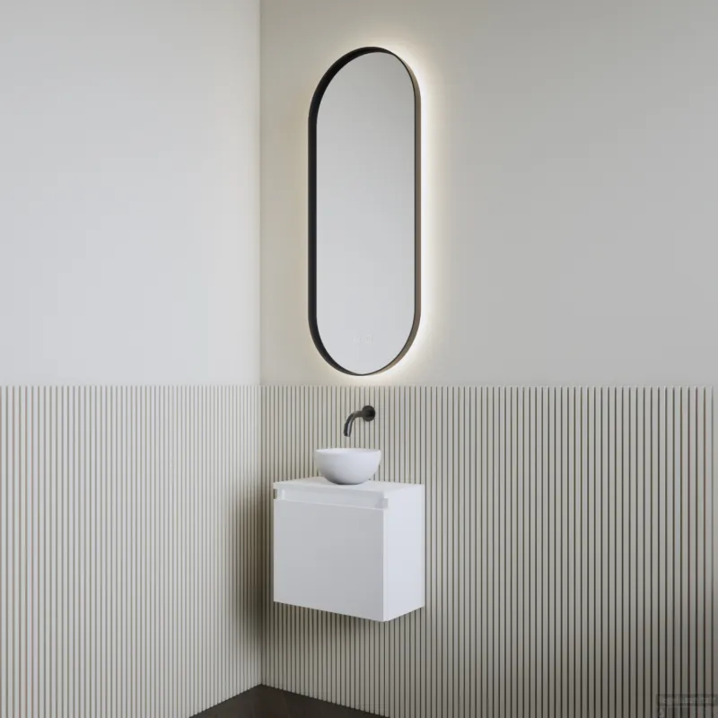 Fonteinset BWS Leto Glans Wit Waskom Glans Wit Speciale Aanbieding