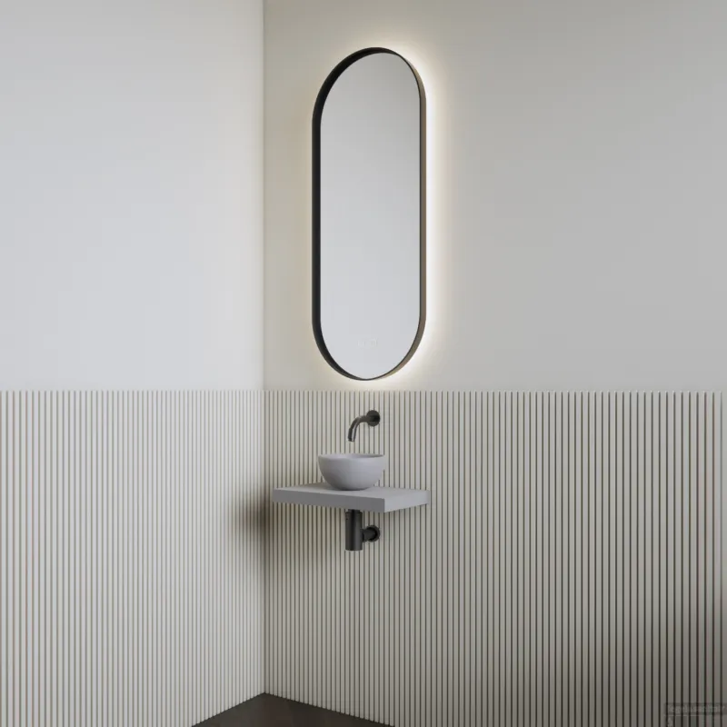 Fonteinset BWS Leto Planchet Agaat Grijs Waskom Mat Grijs Dagaanbieding