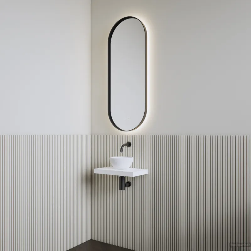 Beperkte Voorraad Fonteinset BWS Leto Planchet Kristal Wit Waskom Mat Wit