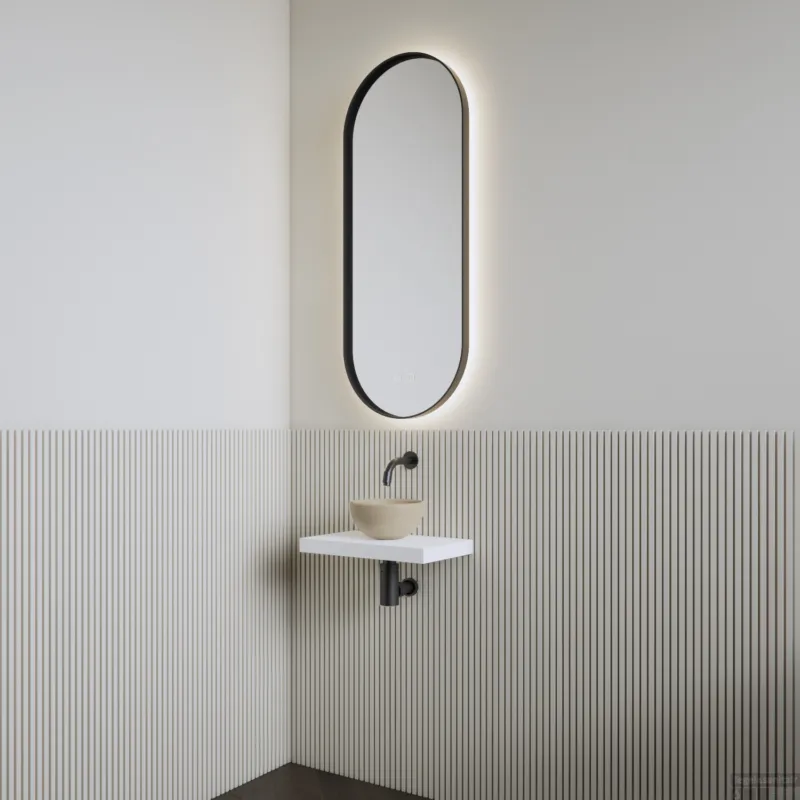 Fonteinset BWS Leto Planchet Kristal Wit Waskom Cappuccino Aanbieding