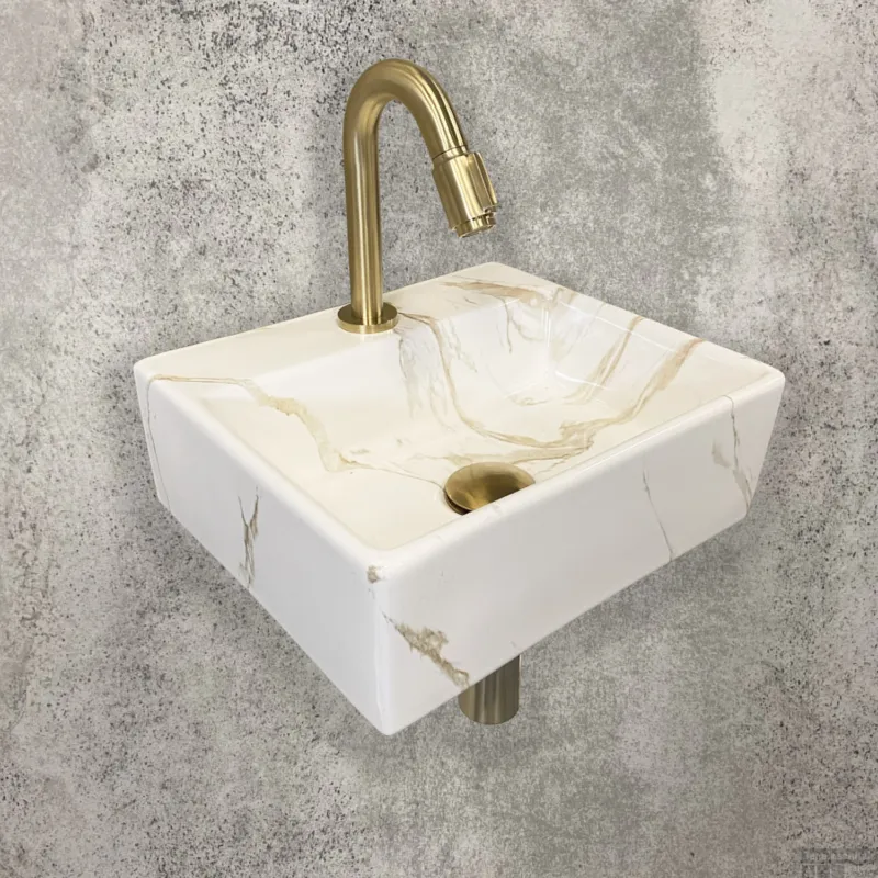 Fonteinset BWS Star 33.5x29x11.5 cm Carrara Snelle Levering