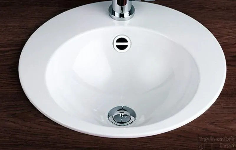 Alape Eb Serie Opbouw Wastafel 45 Cm. Rond Wit Alleen Vandaag
