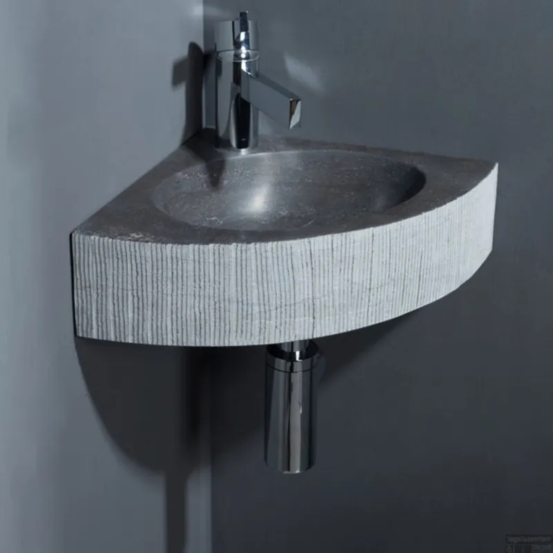 Forzalaqua Malmo Hardsteen Gefrijnd Antraciet 30x30x10 cm Populair